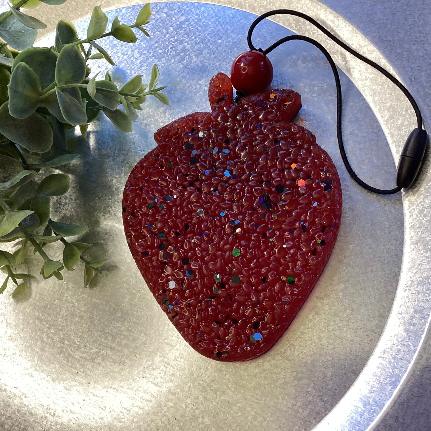 Simple Strawberry - Dazzling Daiquiri Scent | Car Freshie | Car Freshy | Freshener | Car Accessory | Vehicle Decor | Gifts