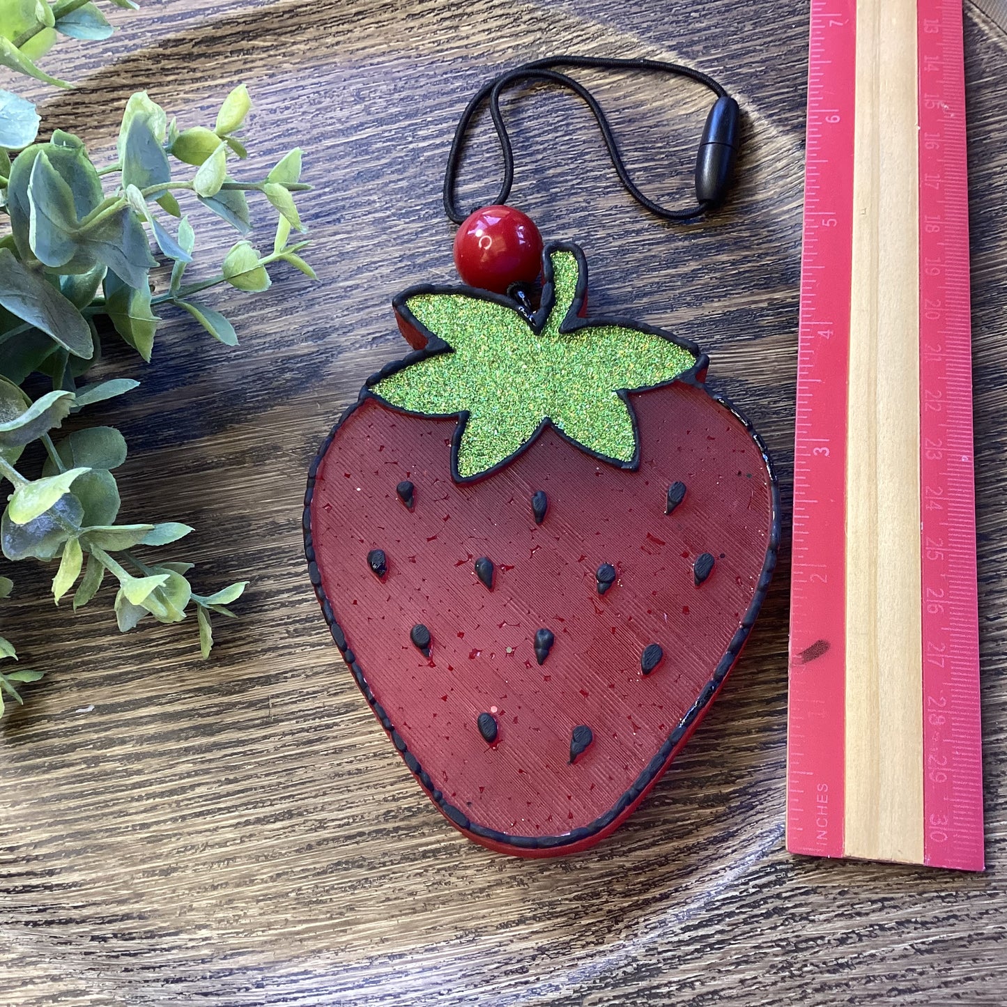 Simple Strawberry - Dazzling Daiquiri Scent | Car Freshie | Car Freshy | Freshener | Car Accessory | Vehicle Decor | Gifts