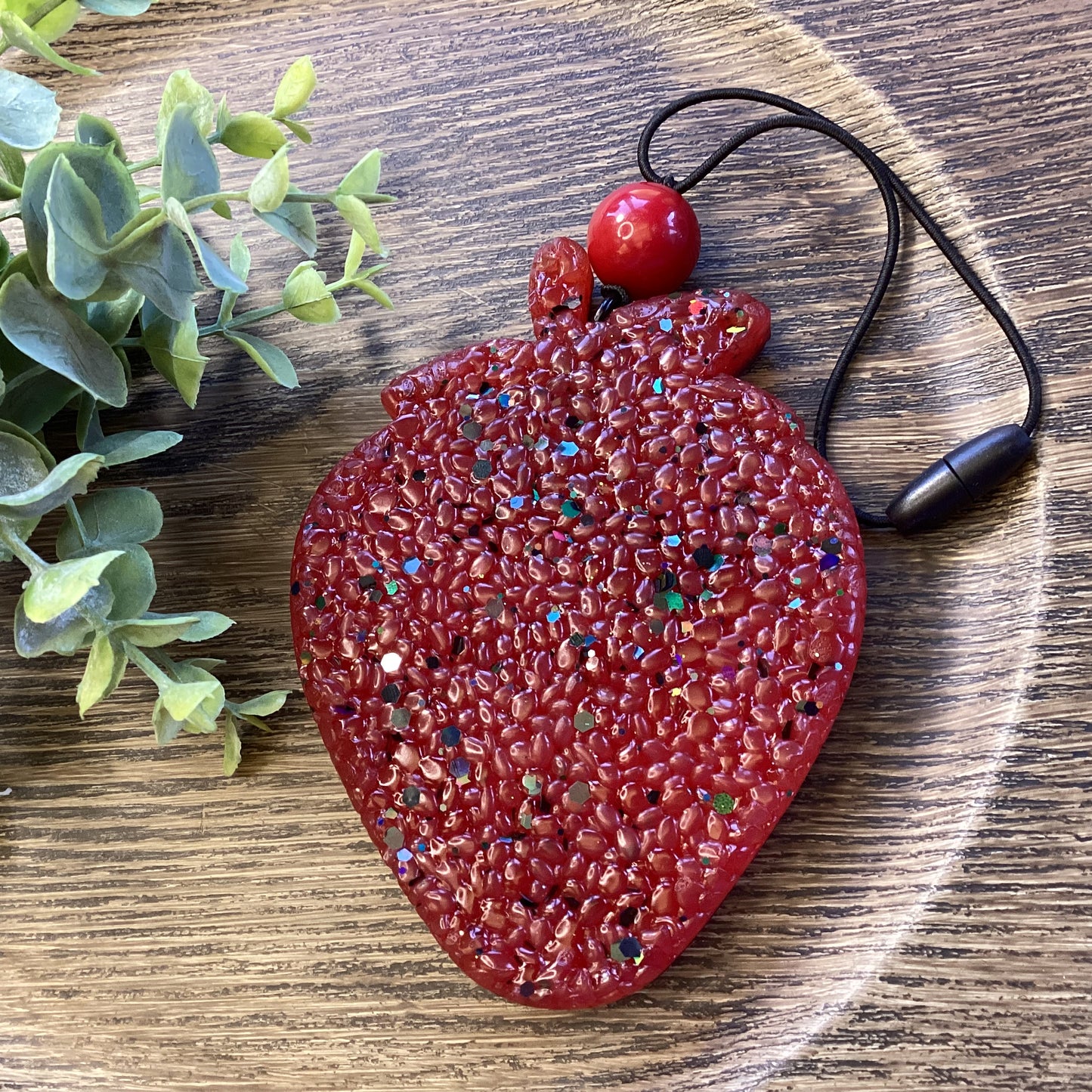 Simple Strawberry - Dazzling Daiquiri Scent | Car Freshie | Car Freshy | Freshener | Car Accessory | Vehicle Decor | Gifts