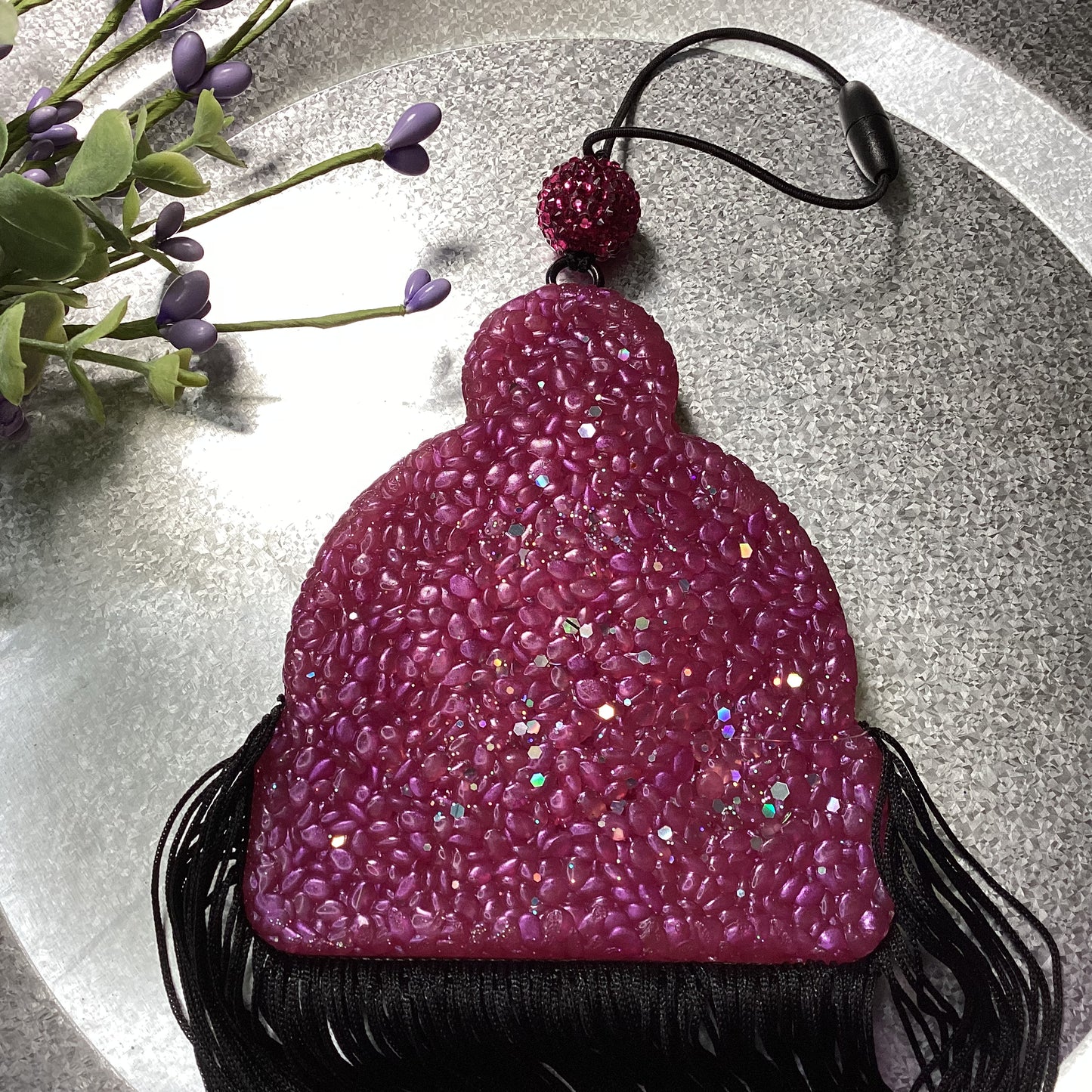 Winter Stocking Cap/Beanie - Coffee & Cookies Scent | Car Freshie | Car Freshy | Air Freshener | Car Accessory | Vehicle Decor | Gifts