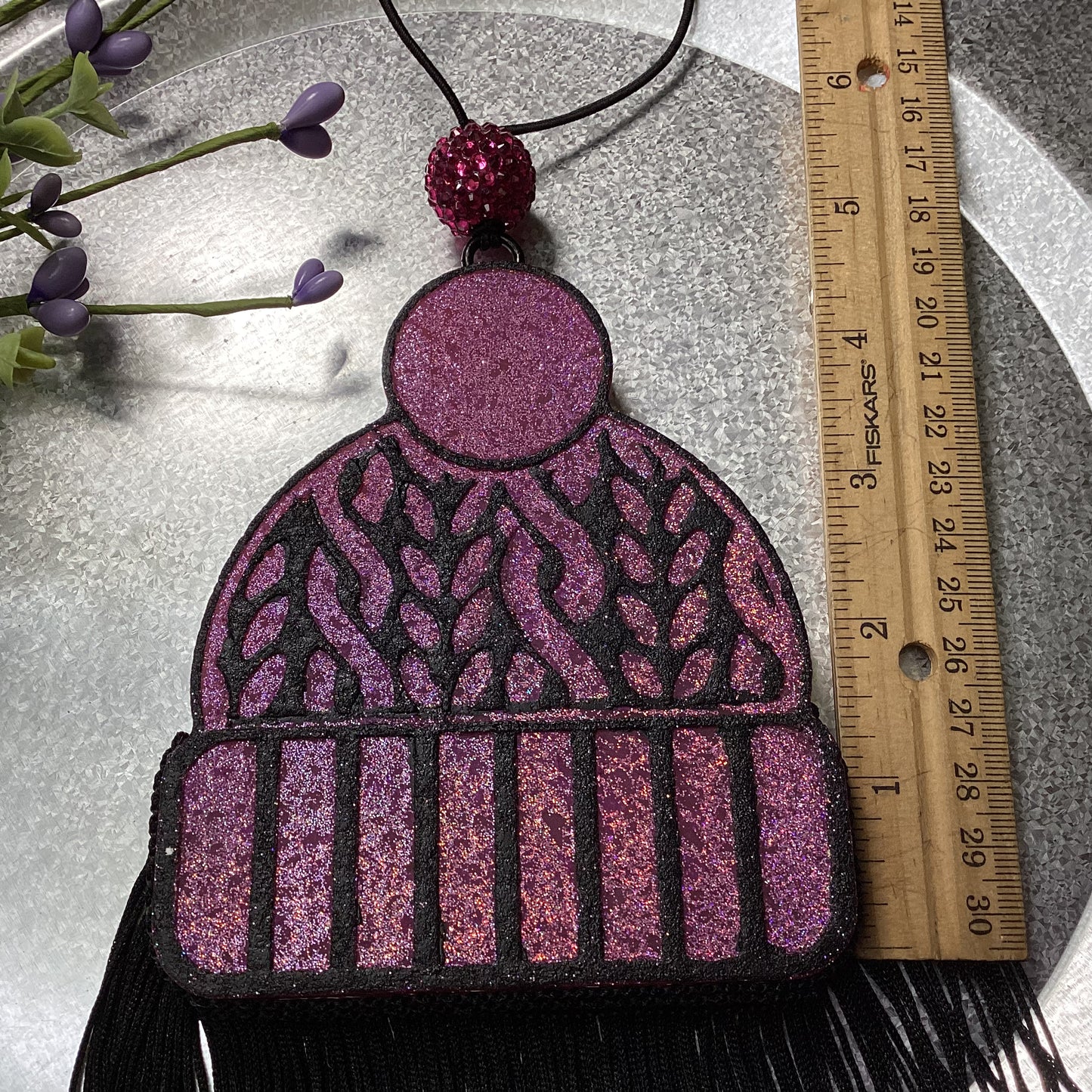 Winter Stocking Cap/Beanie - Coffee & Cookies Scent | Car Freshie | Car Freshy | Air Freshener | Car Accessory | Vehicle Decor | Gifts
