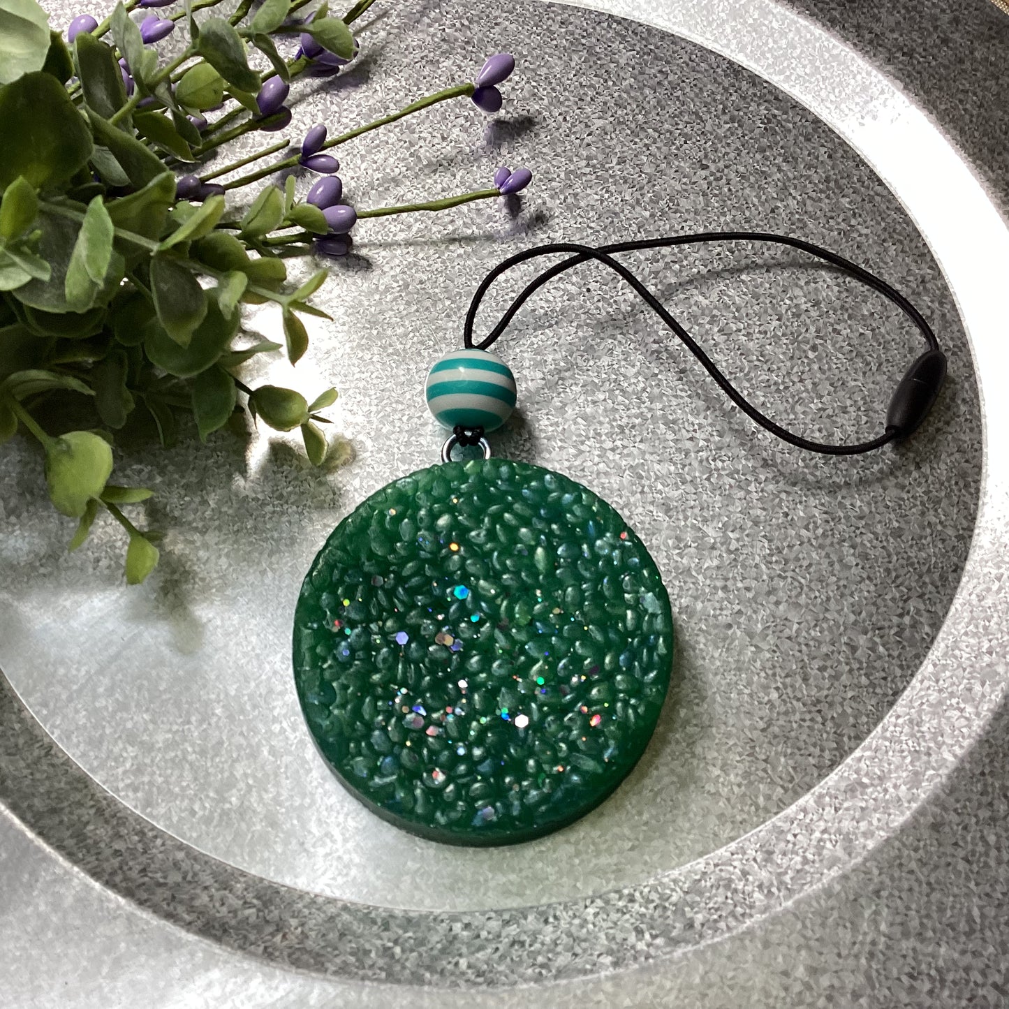 Circle Round 2.75” Make Heaven Crowded - Apple & Maple Bourbon Scent | Car Freshie | Car Freshy | Air Freshener | Car Accessory | Vehicle Decor | Gifts