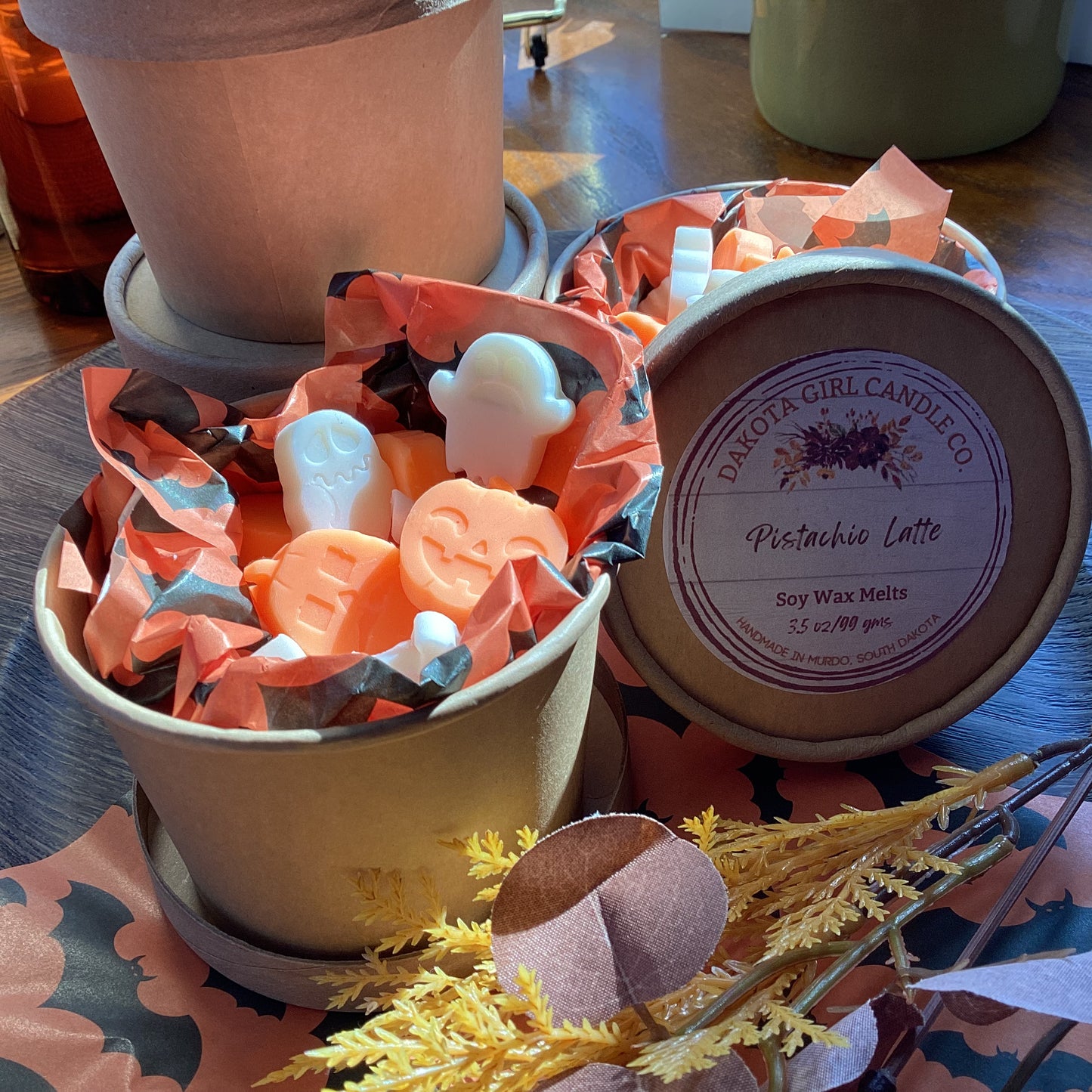 Holiday Wax Melts/Tarts | Soy Wax Blend | All Natural | Additive Free | Phthalate Free | Handmade, 3.5 oz.
