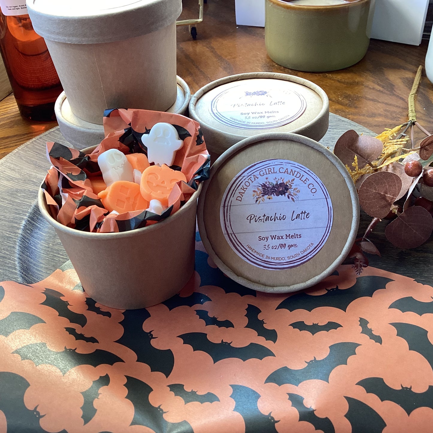 Holiday Wax Melts/Tarts | Soy Wax Blend | All Natural | Additive Free | Phthalate Free | Handmade, 3.5 oz.