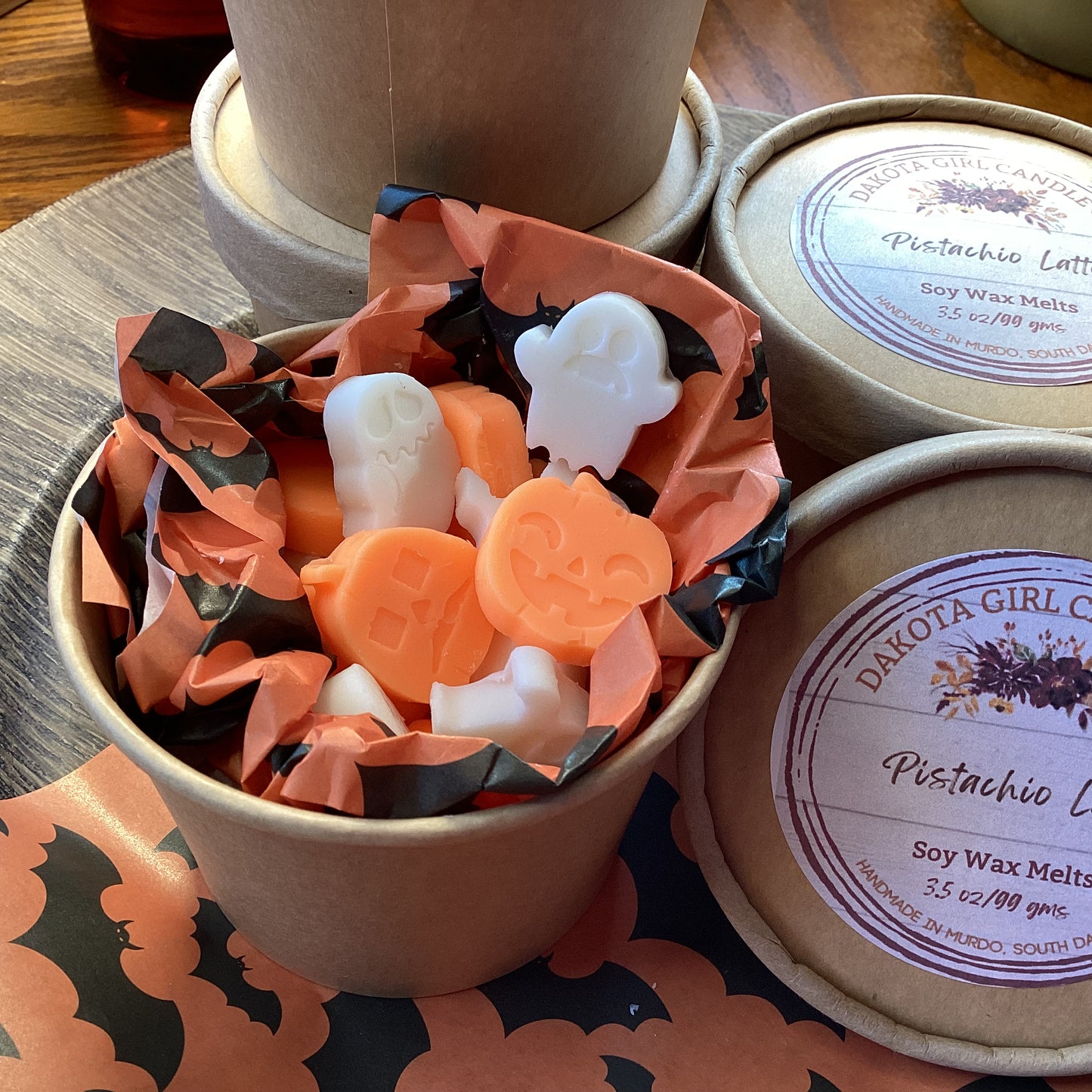 Holiday Wax Melts/Tarts | Soy Wax Blend | All Natural | Additive Free | Phthalate Free | Handmade, 3.5 oz.