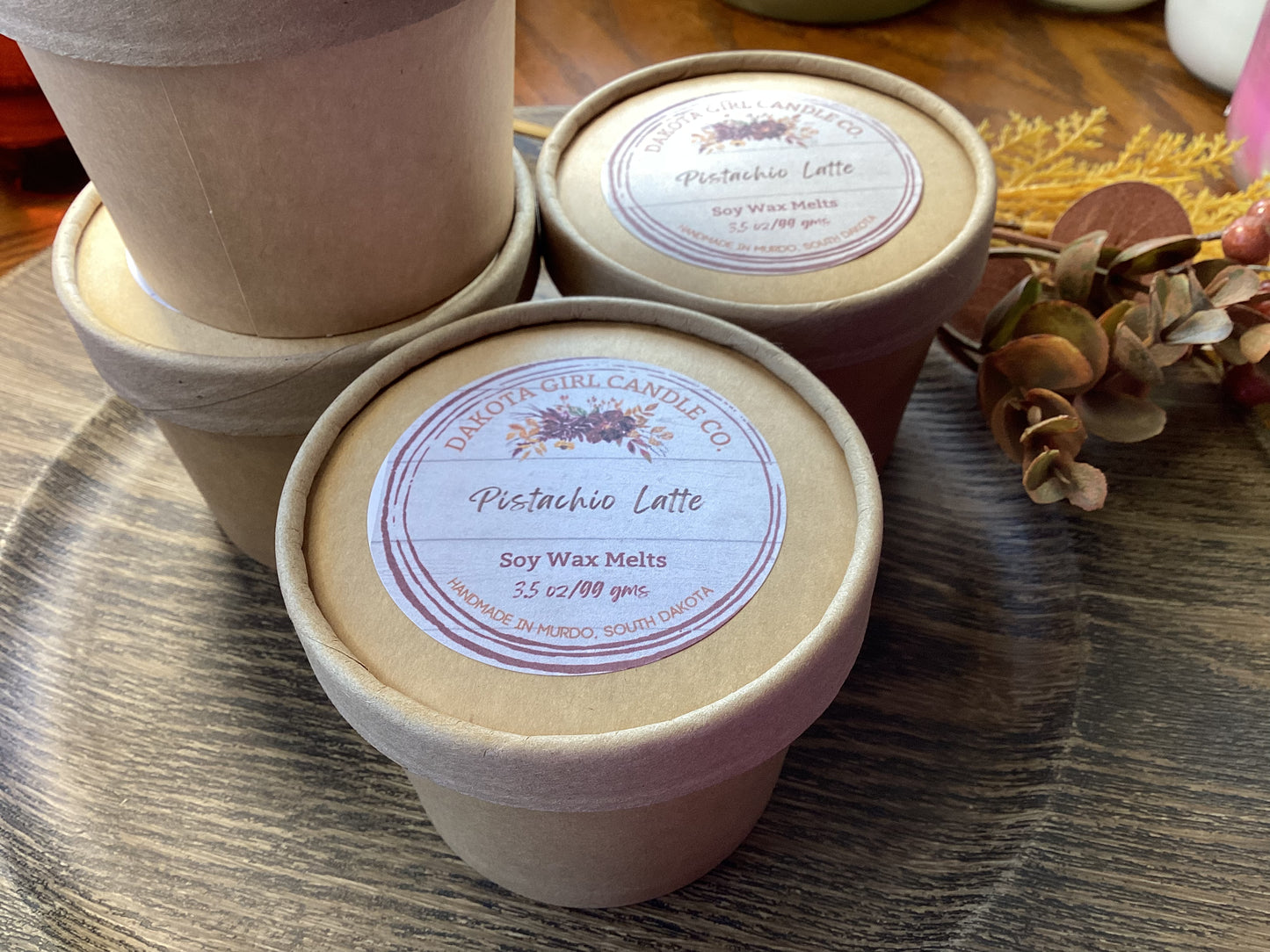 Holiday Wax Melts/Tarts | Soy Wax Blend | All Natural | Additive Free | Phthalate Free | Handmade, 3.5 oz.