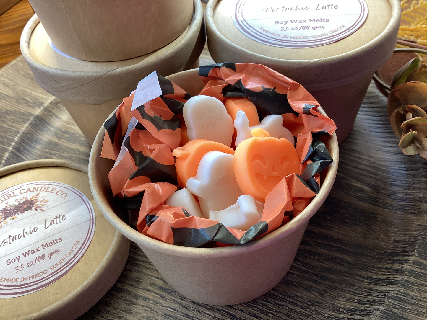 Holiday Wax Melts/Tarts | Soy Wax Blend | All Natural | Additive Free | Phthalate Free | Handmade, 3.5 oz.