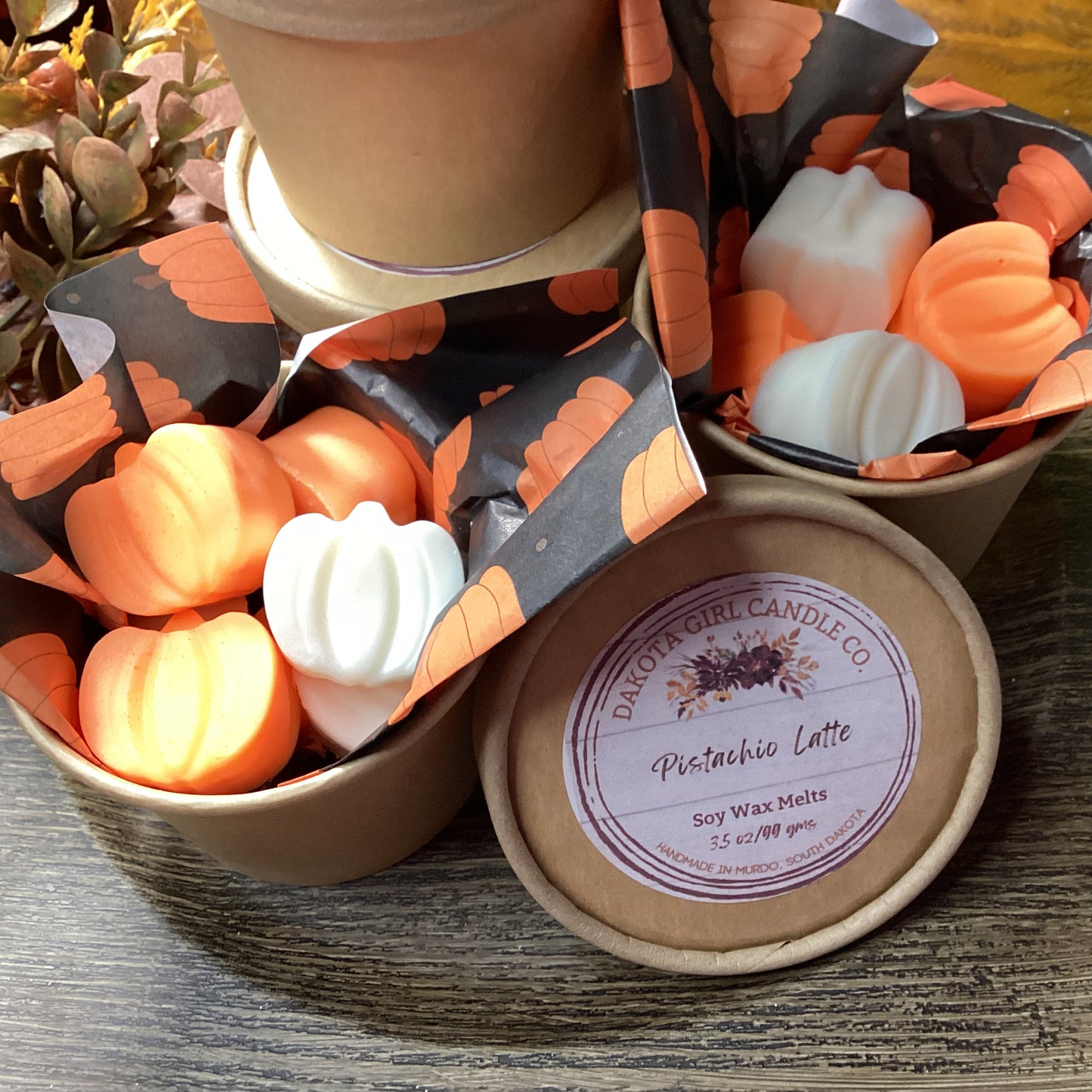 Holiday Wax Melts/Tarts | Soy Wax Blend | All Natural | Additive Free | Phthalate Free | Handmade, 3.5 oz.