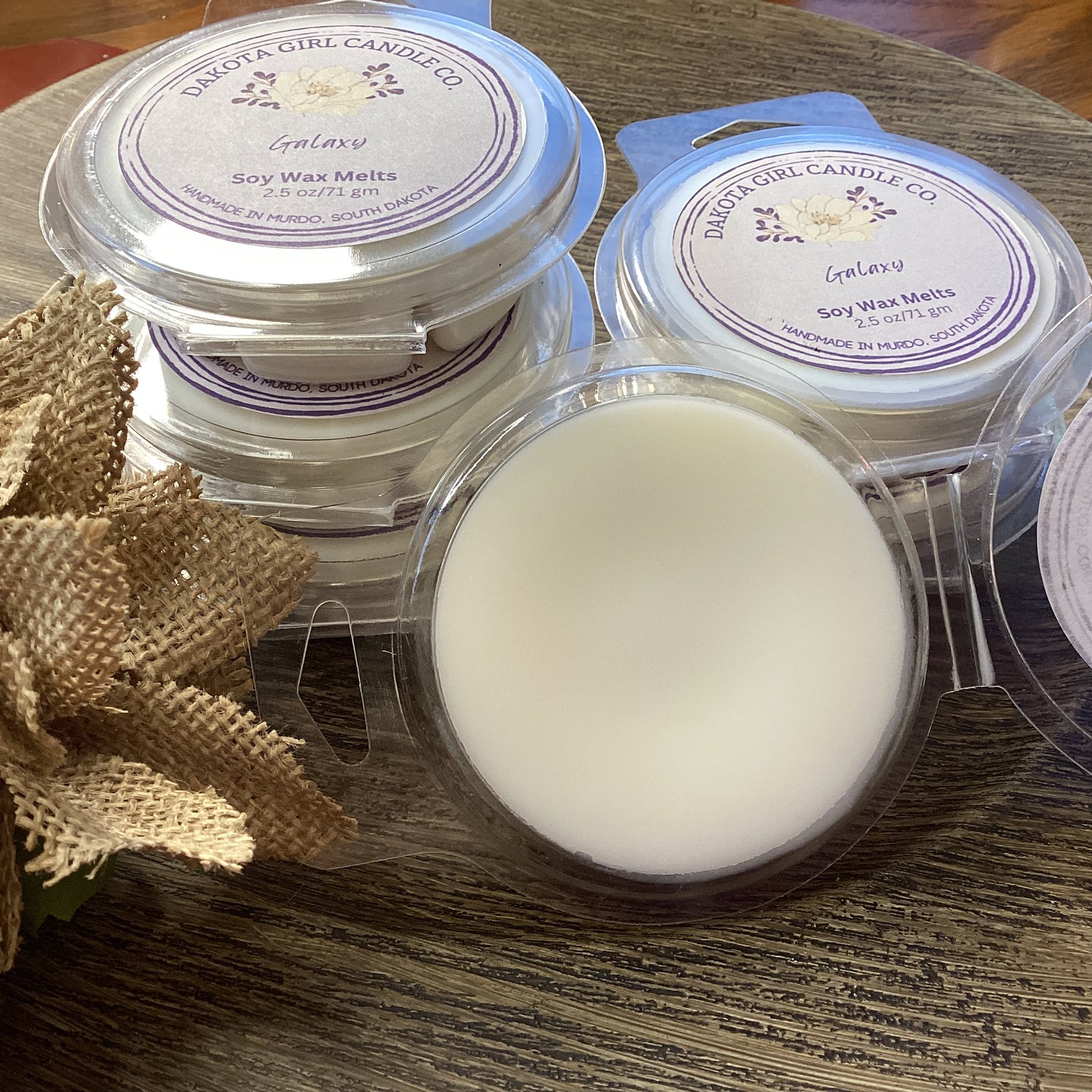 Galaxy Scented - Soy Wax Melts | Dye-Free Soy | Clamshell | 2.5 oz.