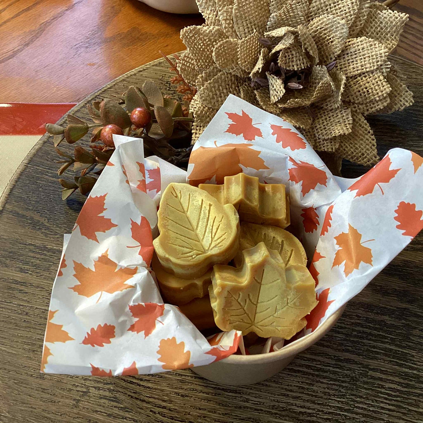 Holiday Wax Melts/Tarts | Soy Wax Blend | All Natural | Additive Free | Phthalate Free | Handmade, 3.5 oz.