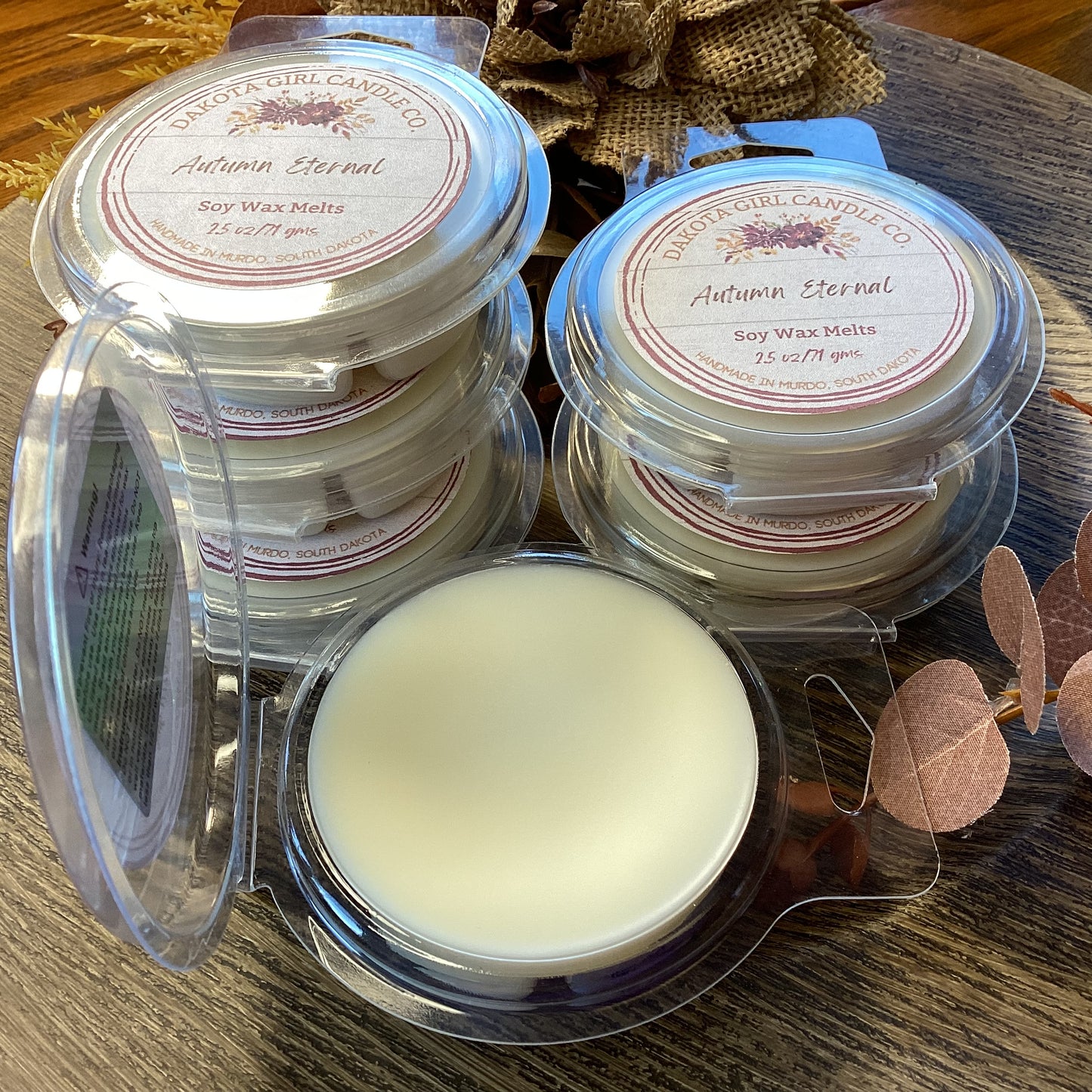 Dye-Free Soy Wax Melts | Clamshell | 2.5 oz - Autumn Eternal Scent
