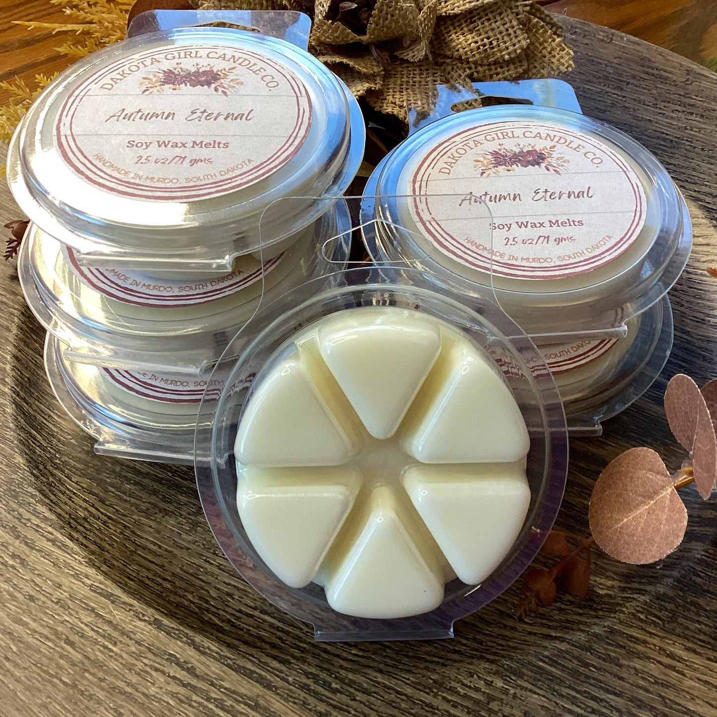 Dye-Free Soy Wax Melts | Clamshell | 2.5 oz - Autumn Eternal Scent