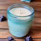 Blue Mason Jar | Ball Mason Jar | Vintage Style | Farmhouse Style | Country  Style | Soy Candle, 8 oz.
