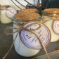 Heavy Glass | Milk Bottle Style | Candle with Cork Lid | Rustic | Soy Candle, 7 oz.