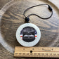 Circle Round 2.75” American Muscle Car - Crisp Vanilla Woods Scent | Car Freshie | Car Freshy | Air Freshener | Car Accessory | Vehicle Decor | Gifts
