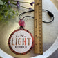 Circle Round 2.75” Be the Light - Prosecco Scent | Car Freshie | Car Freshy | Air Freshener | Car Accessory | Vehicle Decor | Gifts