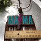 Mama Lightning Bolt With Fringe - Pineapple Sunrise Scent | Car Freshie | Car Freshy| Air Freshener | Car Accessory | Vehicle Decor | Gifts