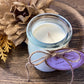 Heavy Glass | Milk Bottle Style | Candle with Cork Lid | Rustic | Soy Candle, 7 oz.