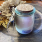 Heavy Glass | Milk Bottle Style | Candle with Cork Lid | Rustic | Soy Candle, 7 oz.