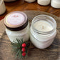 Sweater Season Scented - Soy Candle | Clear Mason Jar | Ball Mason Jar | Farmhouse Style | Country Style