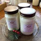 Sweater Season Scented - Soy Candle | Clear Mason Jar | Ball Mason Jar | Farmhouse Style | Country Style