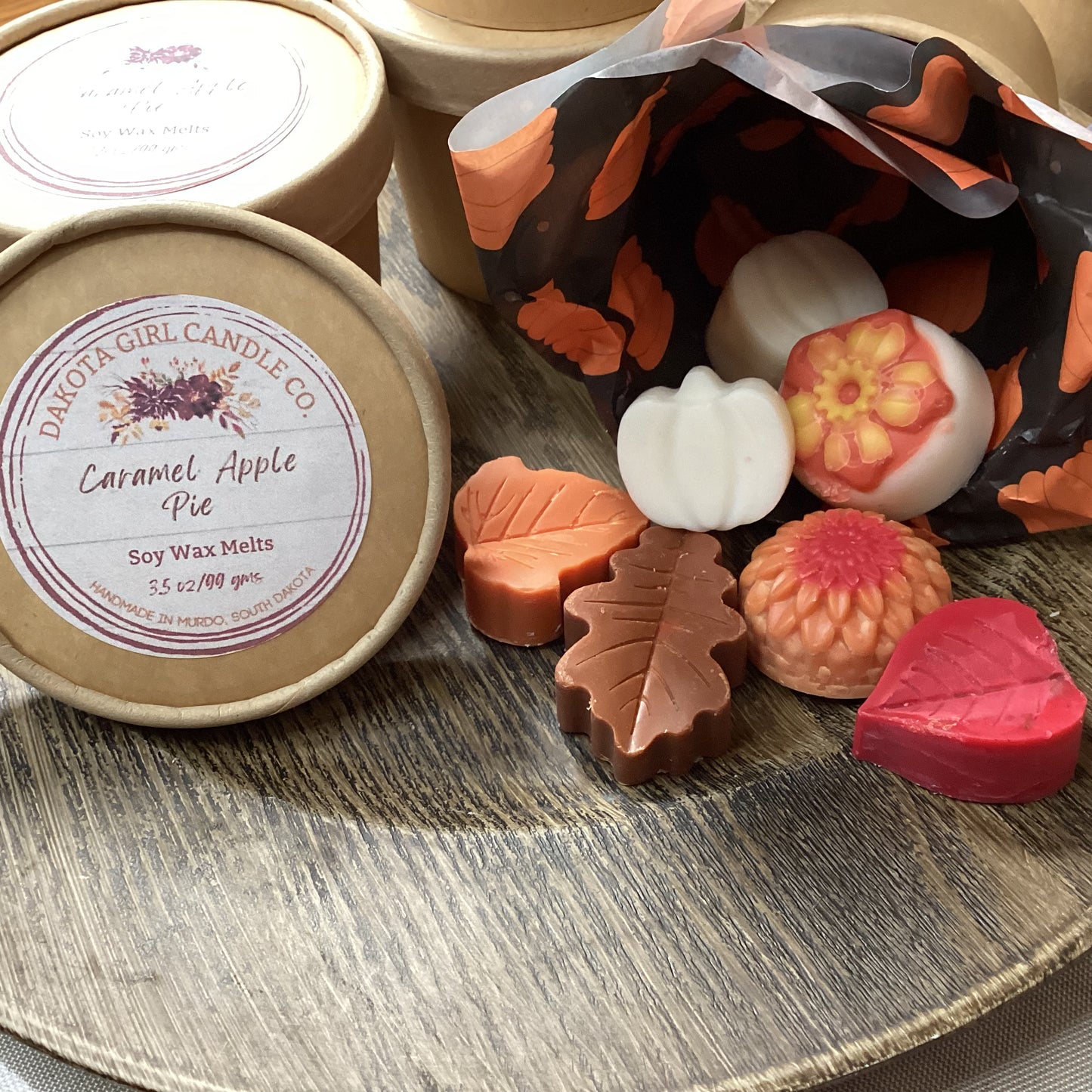 Custom Shaped Wax Melts/Tarts | Soy Wax Blend | All Natural | Additive Free | Phthalate Free | Handmade, 3.5 oz.