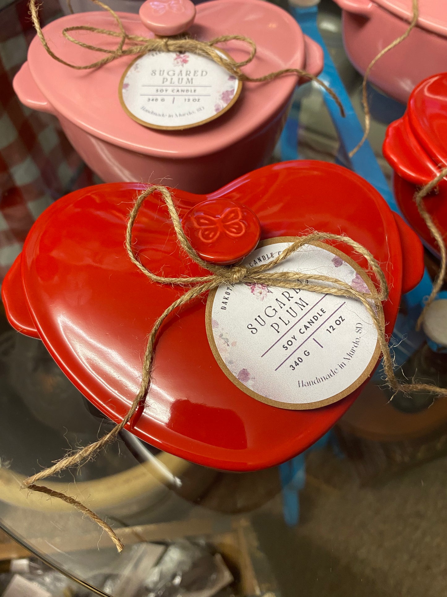 Heart-Shaped Baking Cocotte | 3 Wick | Soy Wax Candle | Pioneer Woman | Valentine’s Day | 12 oz.