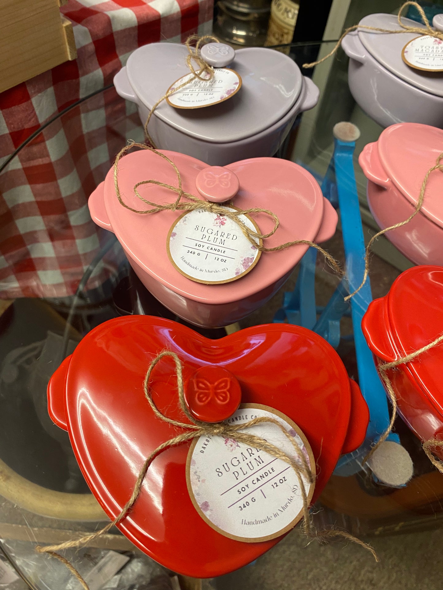Heart-Shaped Baking Cocotte | 3 Wick | Soy Wax Candle | Pioneer Woman | Valentine’s Day | 12 oz.