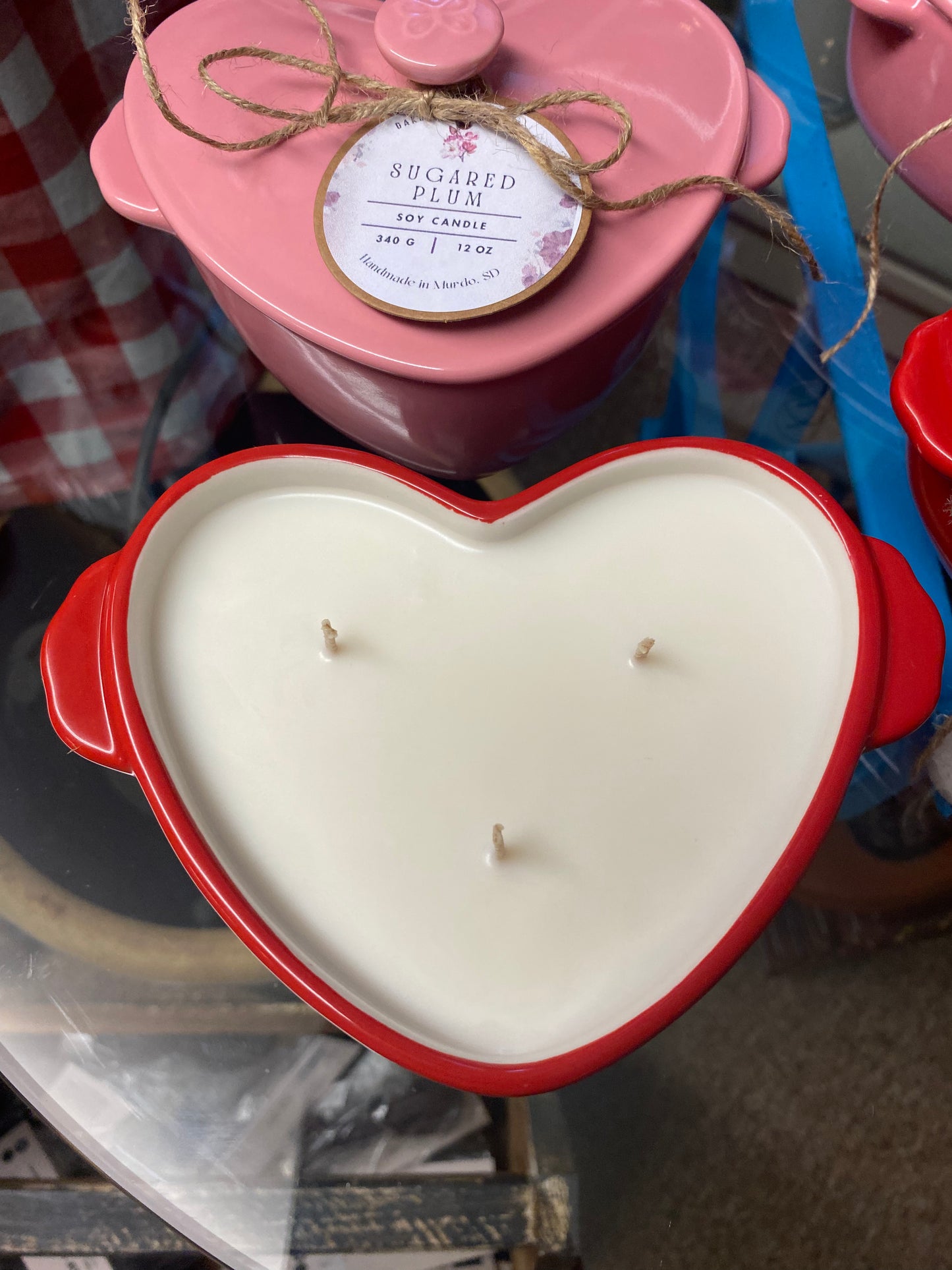 Heart-Shaped Baking Cocotte | 3 Wick | Soy Wax Candle | Pioneer Woman | Valentine’s Day | 12 oz.
