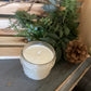 Clear Mason Jar | Ball Mason Jar | Farmhouse Style | Country Style | Soy Candle | Balsam Fir Scent