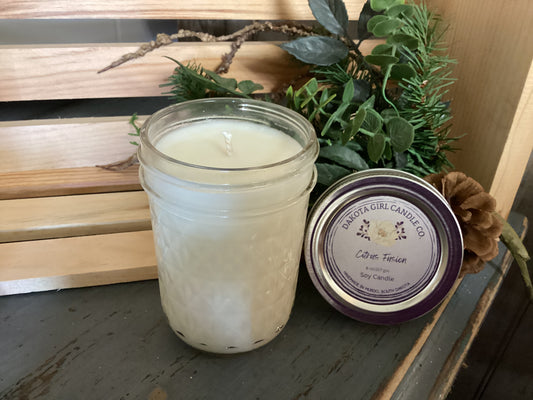 Clear Mason Jar | Ball Mason Jar | Farmhouse Style | Country Style | Soy Candle | Citrus Fusion Scent
