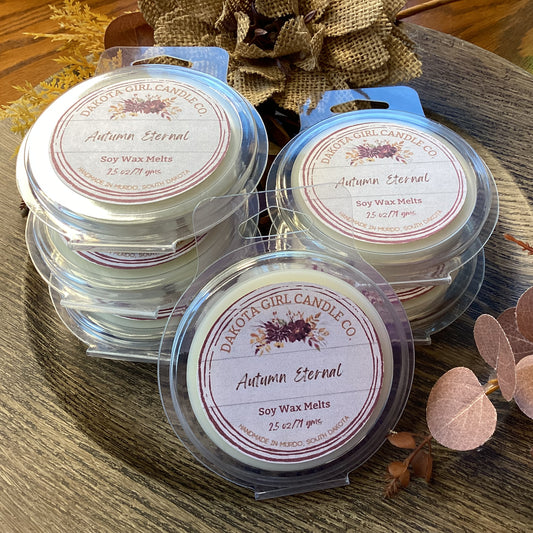 Dye-Free Soy Wax Melts | Clamshell | 2.5 oz - Autumn Eternal Scent
